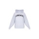 Grey Chicago Print Oversized Hoodie Grey Chicago Print Oversized Hoodie